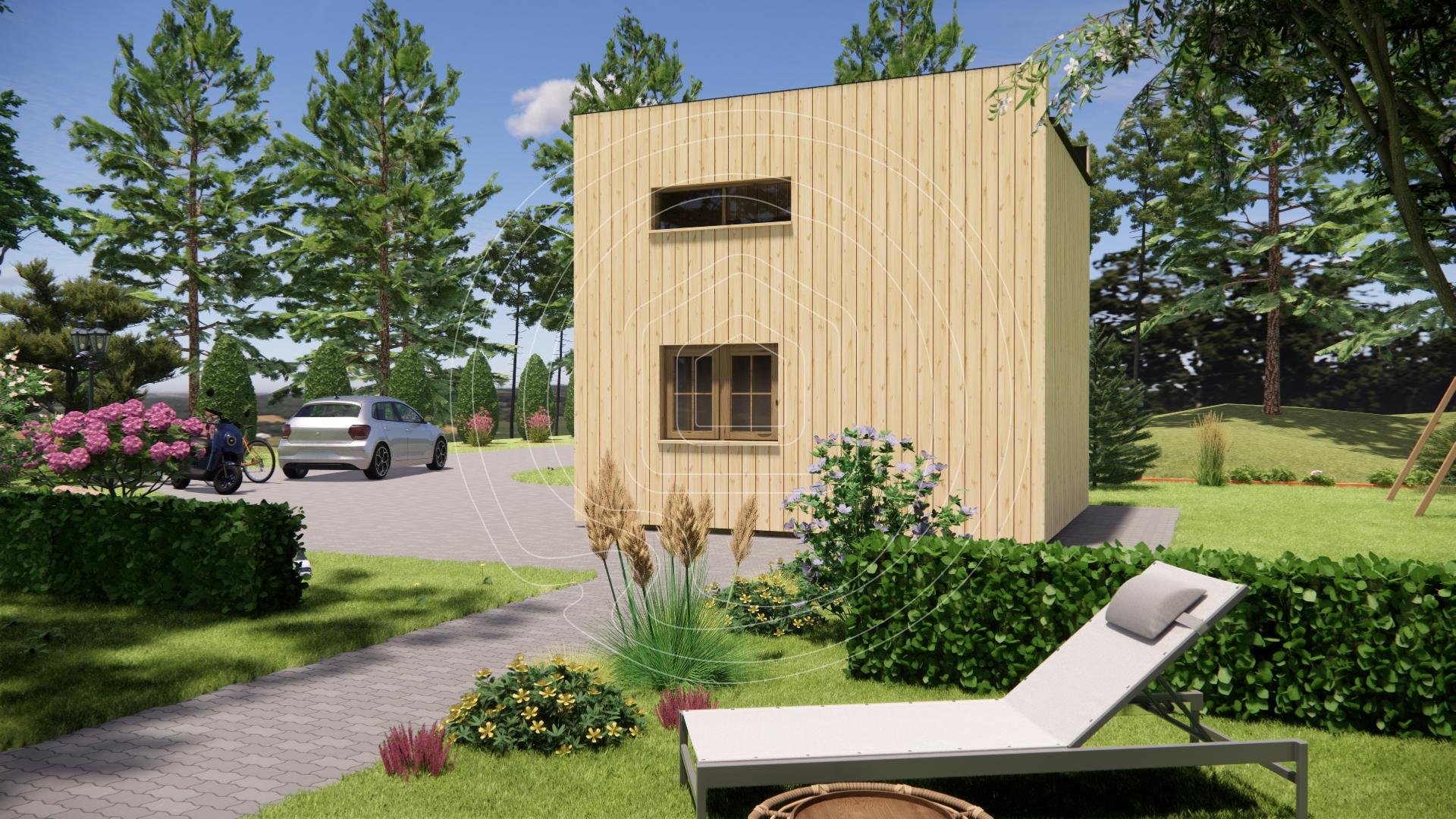IR-004CL - 20m² - 44mm + cladding - Image 1